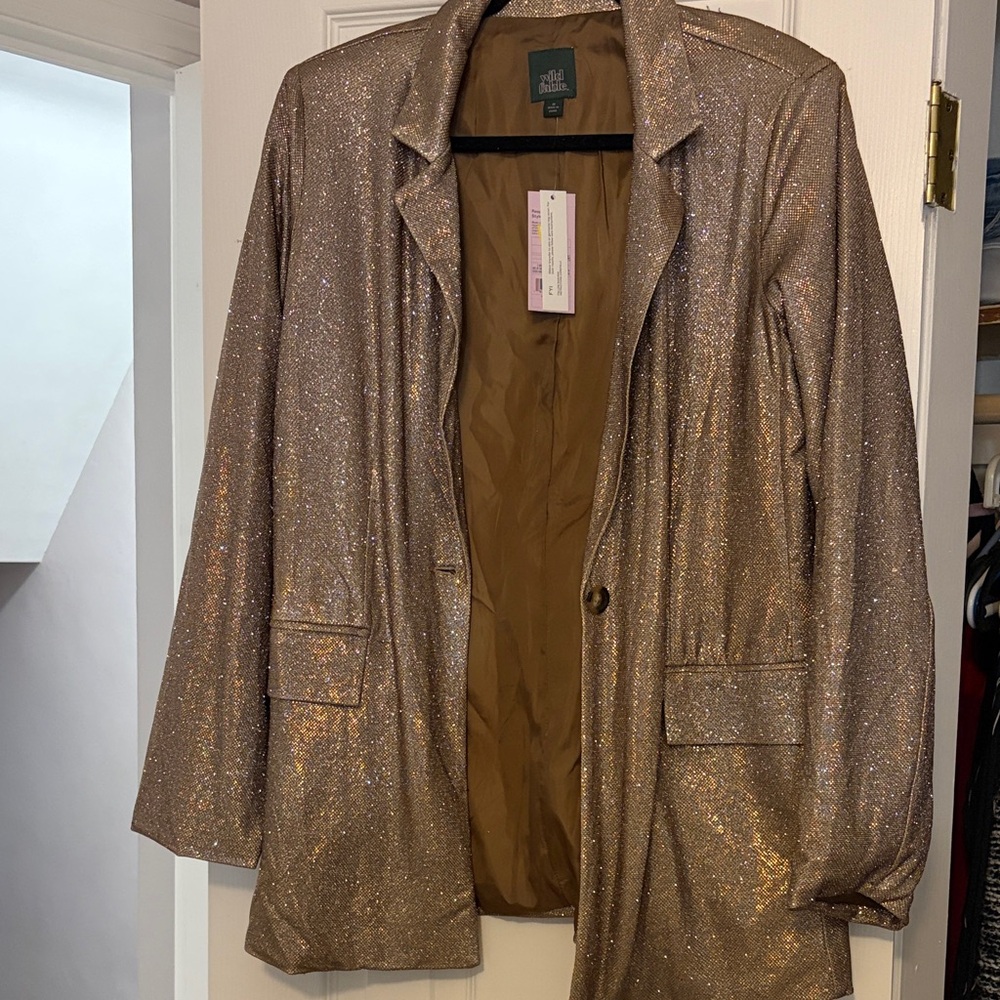 Wild Fable Shimmering Gold suit